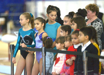 Bakıda idman gimnastikası və akrobatika gimnastikası üzrə Birgə Azərbaycan Birinciliyi start götürüb. Azərbaycan, 3 dekabr 2015